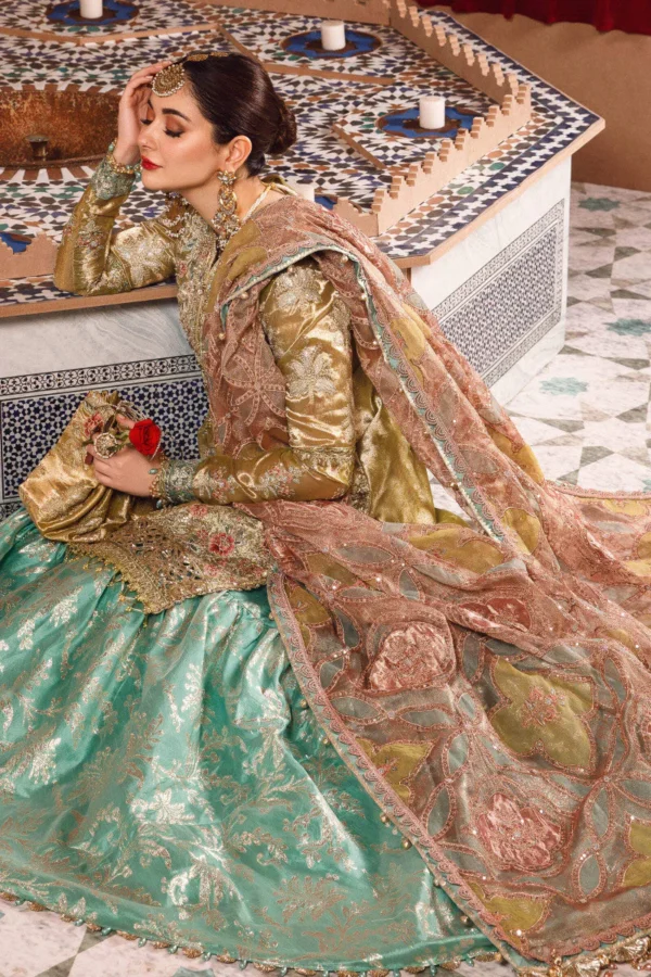SALMON AND LEAF GREEN | BD 2503 - Image 3