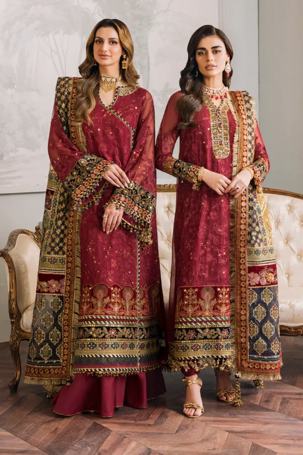 EMBROIDERED CHIFFON CH12 07