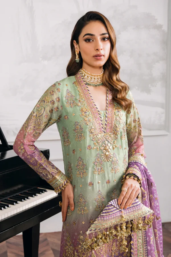 EMBROIDERED CHIFFON CH12 08 - Image 2