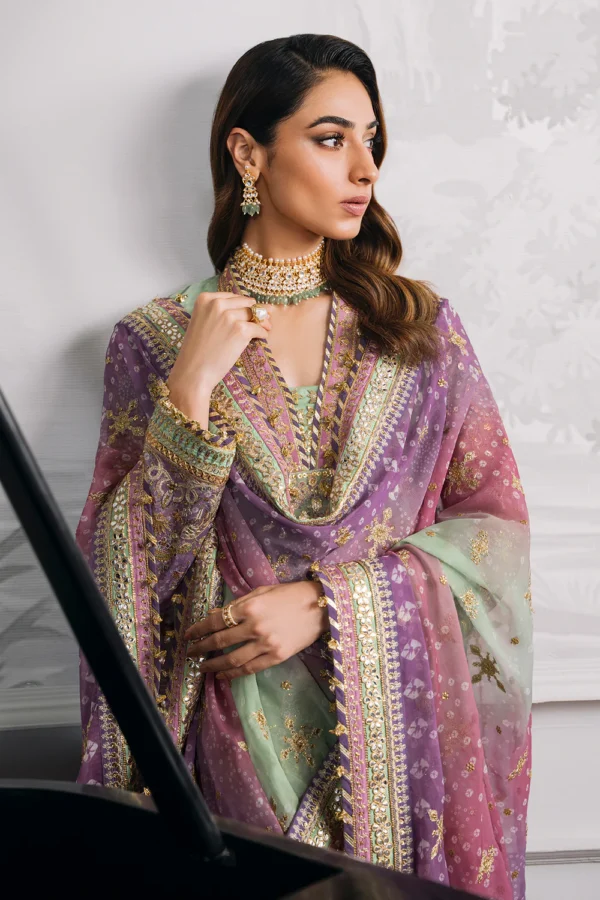 EMBROIDERED CHIFFON CH12 08 - Image 4