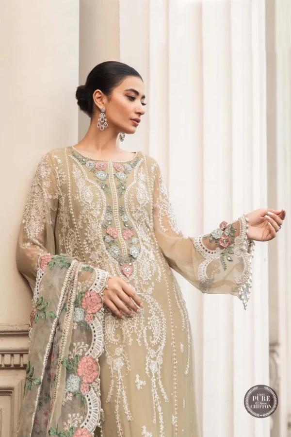 CHIFFON COFFEE SUIT | MPC 23 101 - Image 5