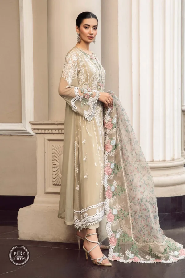 CHIFFON COFFEE SUIT | MPC 23 101 - Image 3
