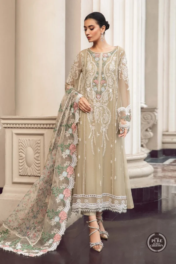 CHIFFON COFFEE SUIT | MPC 23 101