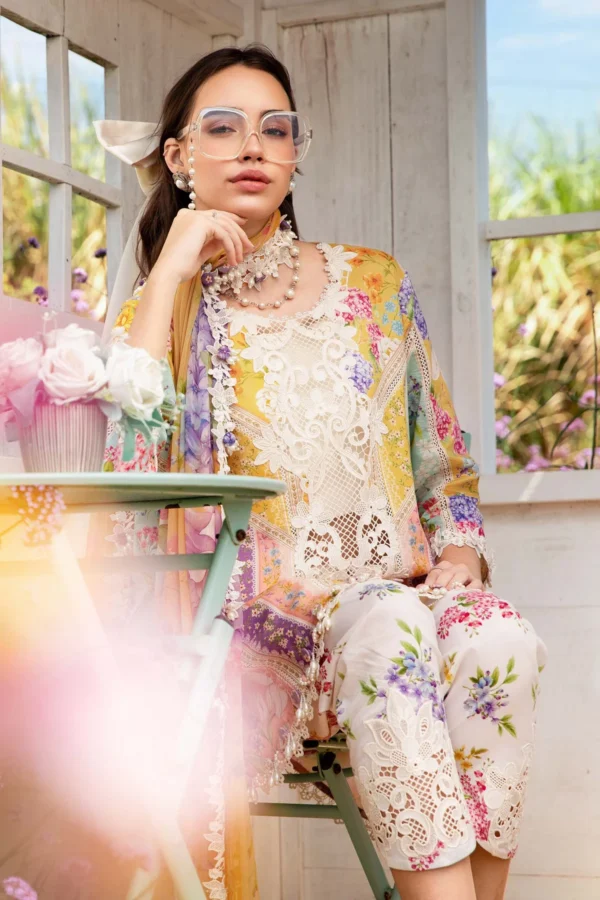 PRINTED LAWN SUIT | MPT-2509-A - Image 4