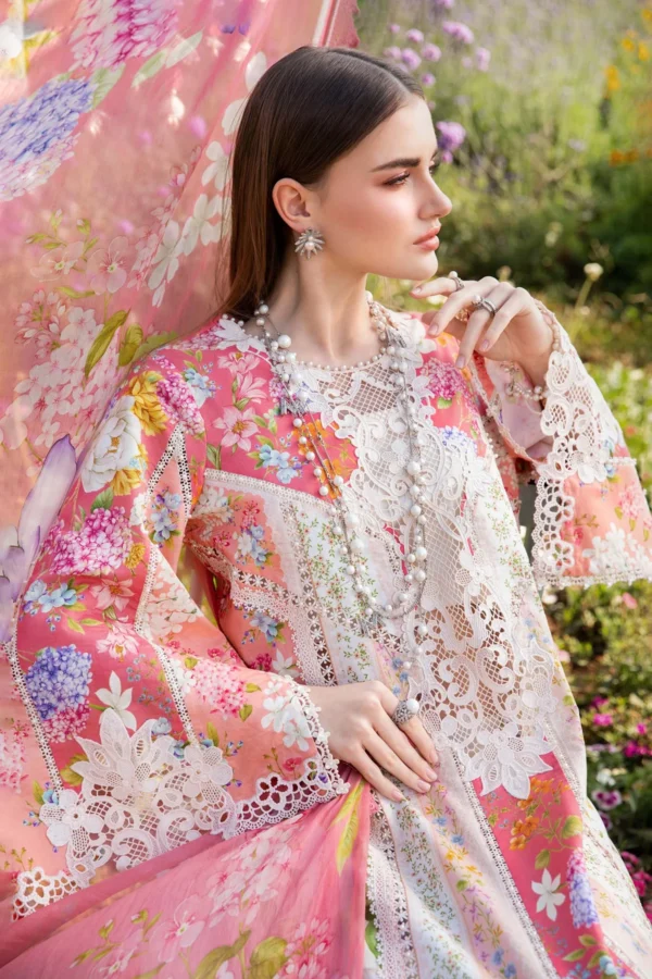 PRINTED LAWN SUIT | MPT-2509-B - Image 2