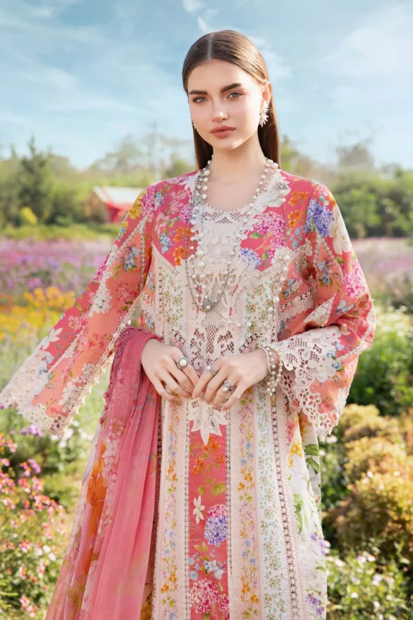 PRINTED LAWN SUIT | MPT-2509-B - Image 3