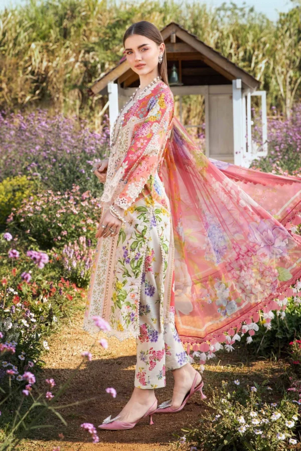 PRINTED LAWN SUIT | MPT-2509-B - Image 5