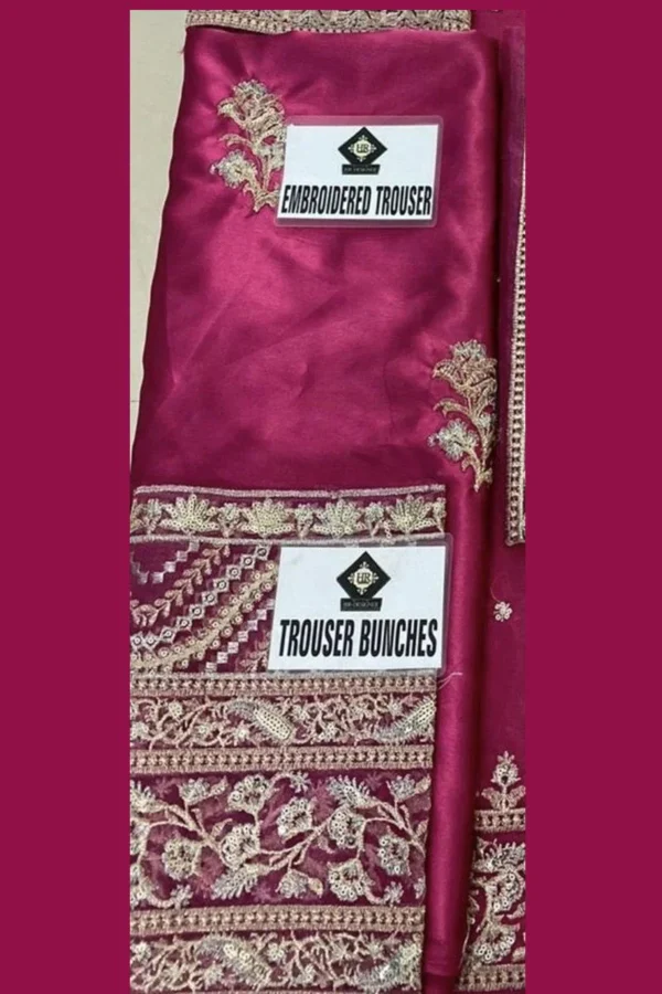 ORGANZA WITH BANARSI JACQUARD DUPATTA-ISFAHAN - Image 4