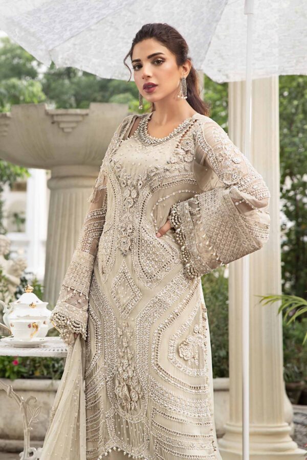 UNSTITCHED EMBROIDERED CHIFFON SUIT-MPC-24-104 - Image 2